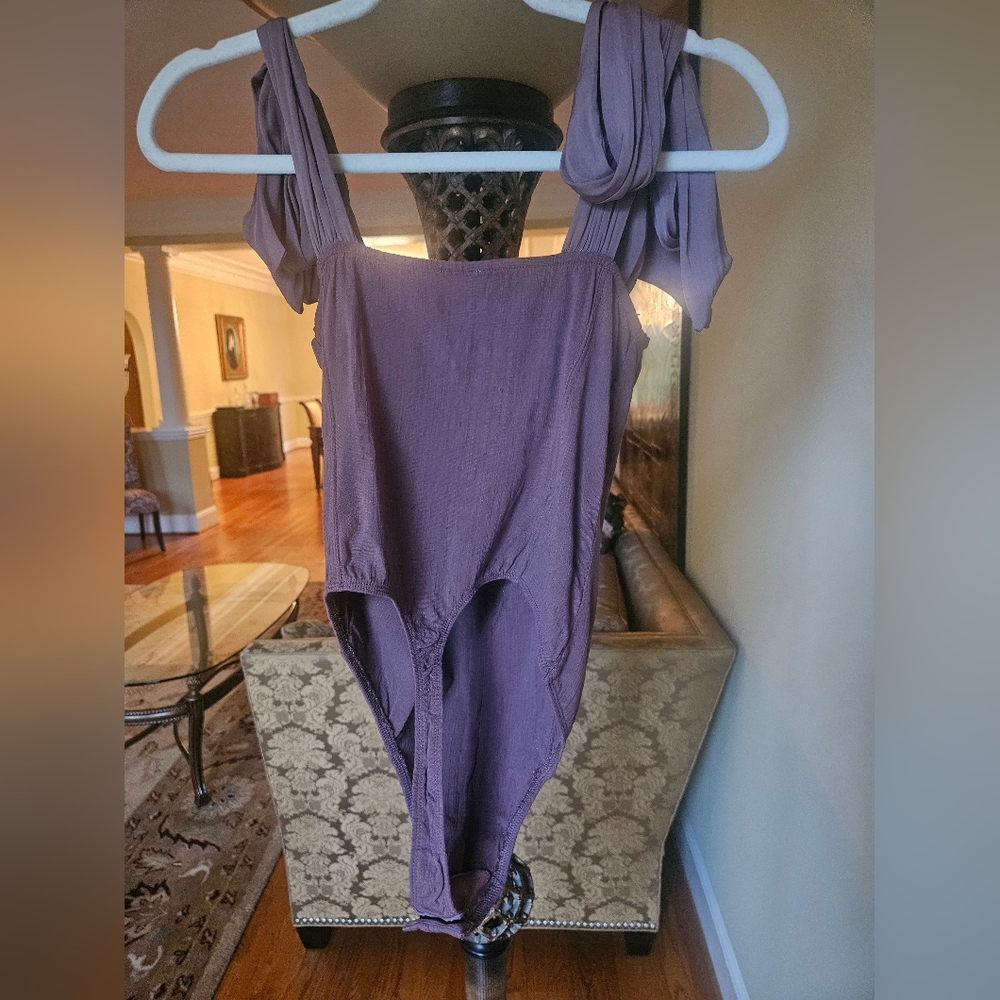 NWOT Intimately By Free People Lola Mauve Bodysuit - Picture 5 of 16